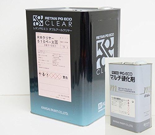 Amazon | 関西ペイント PGエコ RR 510 クリヤー 1kgセット / 5：1